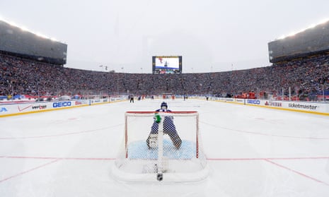 NHL Winter classic green carbon offsets