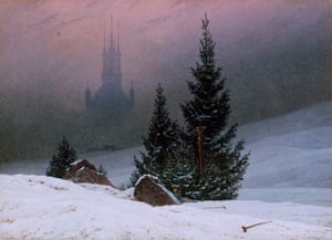 Winter Light by Caspar David Friedrich