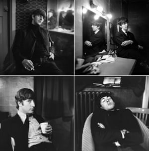 The Beatles backstage in East Ham, London, 1963
When someone asked Jane to leave at the end of the photo shoot, Ringo Starr insisted she be allowed to stay