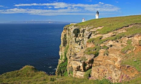 The coast of Caithness, Scotland, near where the tidal project will be based