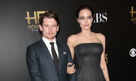 Jack O'Connell and Angelina Jolie