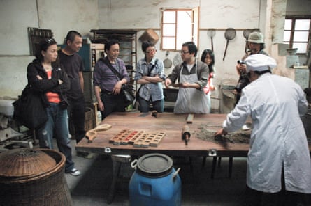 Chinese rural revival  - Ou Ning's Bishan project: Yuting Cake Making, Research on Handicraft, 2011.