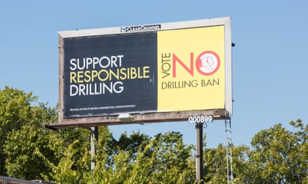 A billboard urges voters to back the ban.