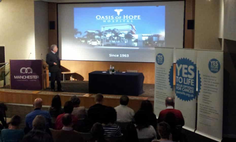A Yes to Life seminar in Manchester on ‘integrative medicine’ for cancer.