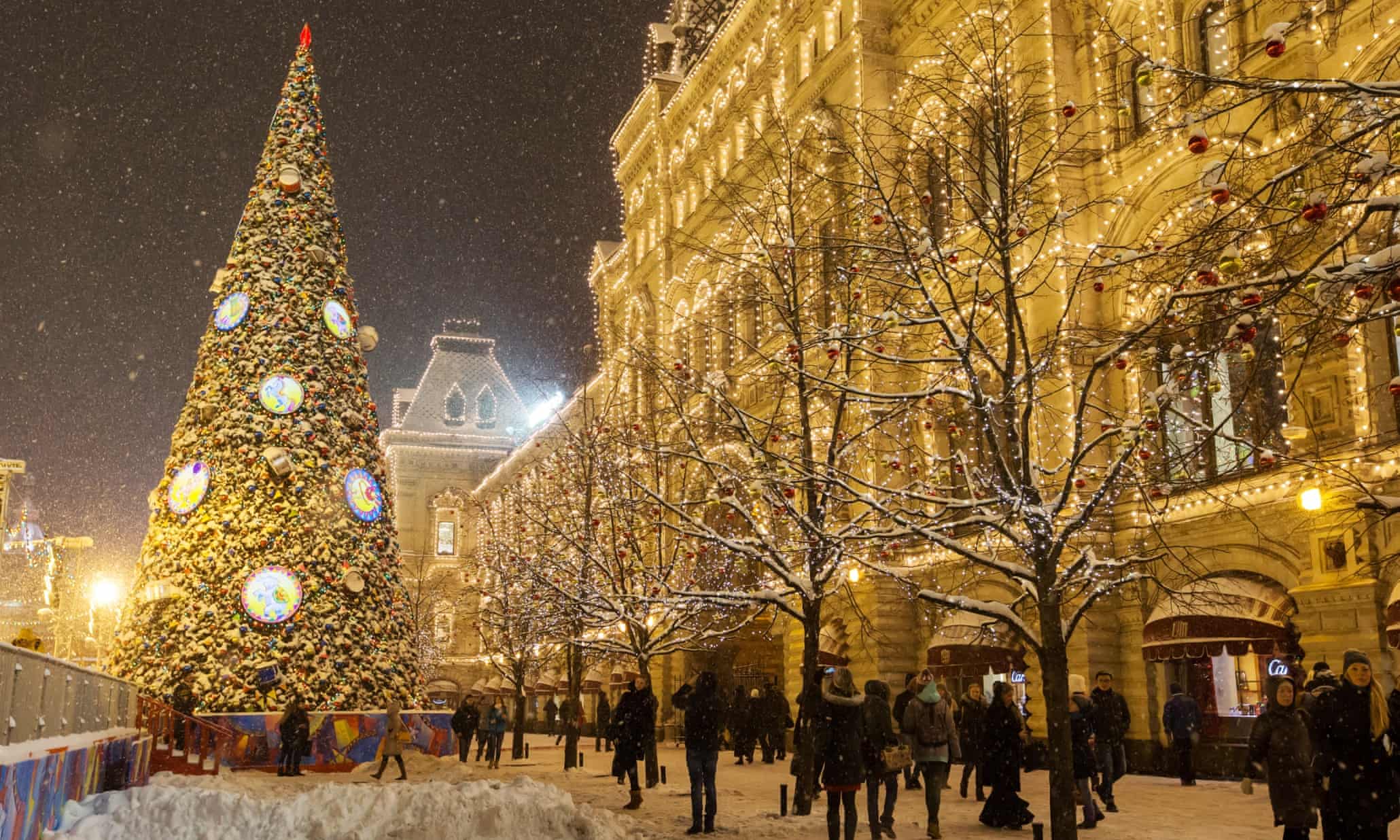 Christmas trees from around the world - in pictures