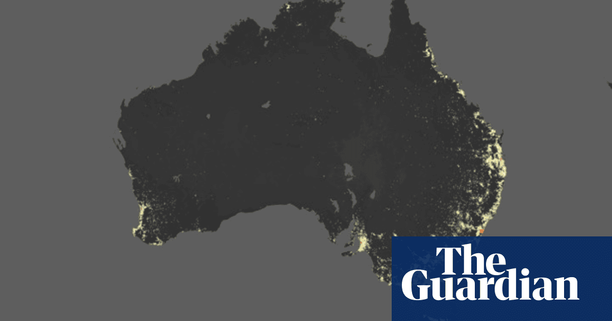 The Most Detailed Map Of Australian Population Density Ever News The Guardian
