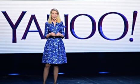 Marissa Mayer delivers a keynote address at technology trade show CES in Las Vegas in January 2014. 