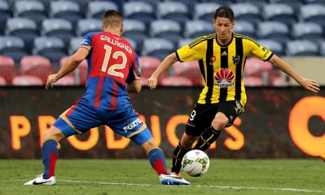 Nathan Burns is the A-League's top scorer.