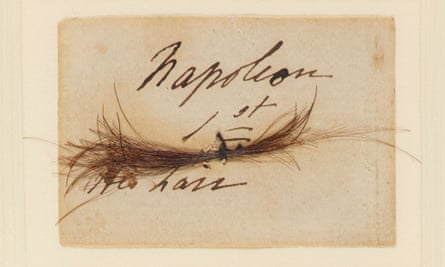 A lock of Napoleon's hair