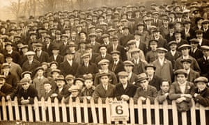 A 1920's take on Where's Wally? - it's Where's the hat free fan? Part of the crowd at the Goldstone Ground on Christmas Day in 1920 to see Brighton & Hove Albion take on Crystal Palace