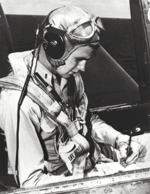 After the attack on Pearl Harbour in 1941 during the second world war, Bush enlisted in the US Navy on his 18th birthday, becoming the youngest aviator in the navy at that time.