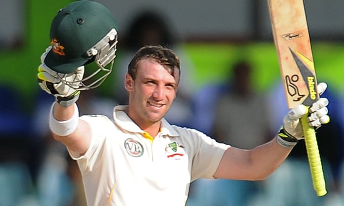 Phillip Hughes Cricket Australia Trademarks 63 Not Out Sport The Guardian