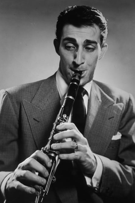 A portrait of American jazz clarinettist Buddy DeFranco from the mid-1950s.