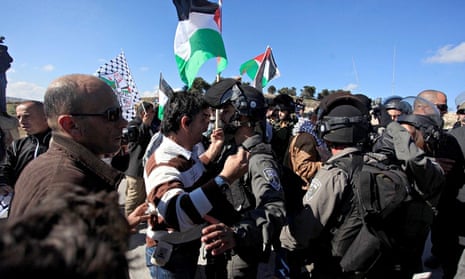 Palestine Israel protest West Bank