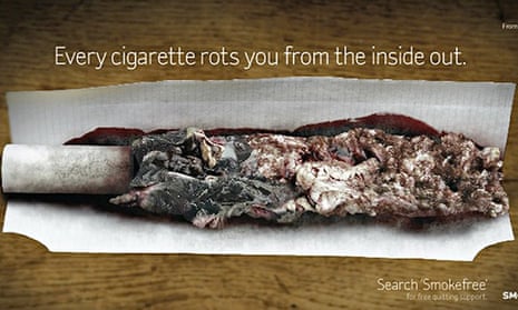 Anti-smoking advert