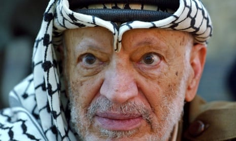 Former Palestinian leader Yasser Arafat