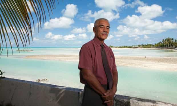 Kiribati president Anote Tong, photographed in December 2014