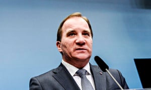 Sweden's prime minister Stefan Löfven