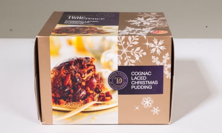 Sainsbury’s Christmas pudding