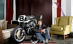 Guy Martin at home in north Lincolnshire.