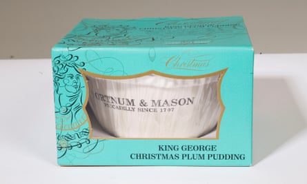 Fortnum & Mason Christmas pudding.