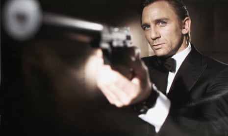 Daniel Craig, in Casino Royale.