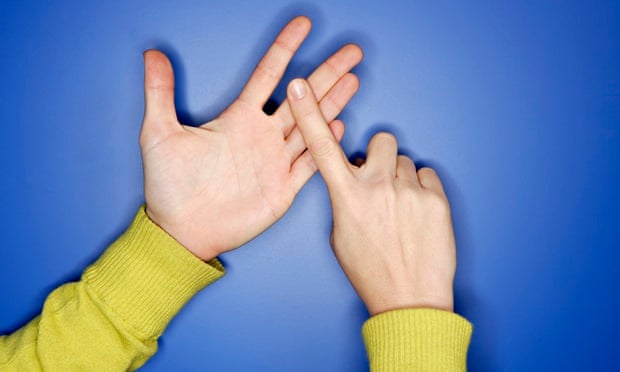 If schools taught sign language, deaf people would be less isolated. Photograph: Getty Images/Altren