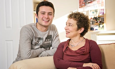 Suzanne Franks and her son Ben