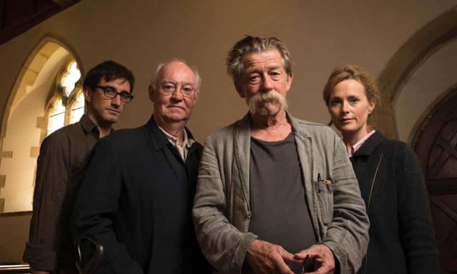 Not quite Borodino: Ferdinand Kingsley, David calder, John Hurt and Natasha Little recorded War and Peace in a hotel in Lewes