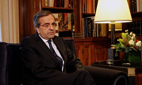 Greek Prime Minister Antonis Samaras 