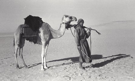 Wilfrend Thesiger during the second crossing of the Empty Quarter, Oman 1948