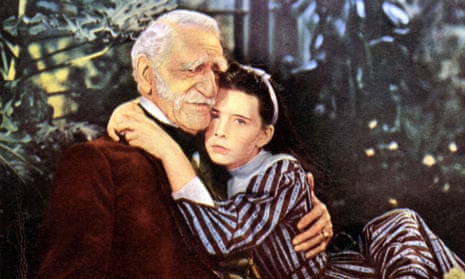 Little comfort ... Margaret O'Brien as Beth and C Aubrey Smith as Grandfather Laurence in the 1949 film of Little Women