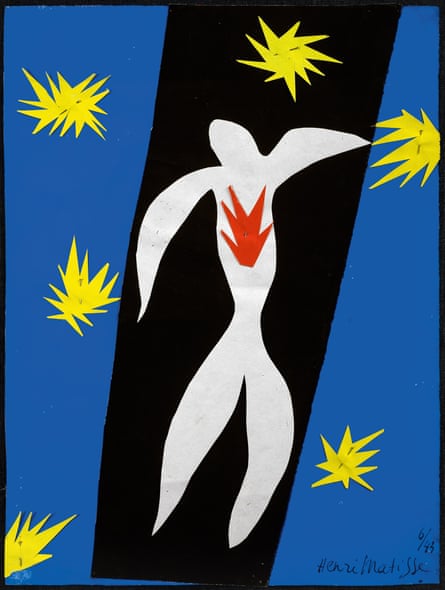 Henri Matisse (1869 -1964)The Fall of Icarus 1943Private CollectionPhoto credit: Alberto RicciArtwork:   Succession Henri Matisse/DACS 2014matissegallery