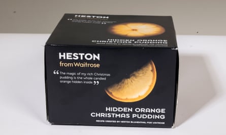 Heston from Waitrose Christmas pudding