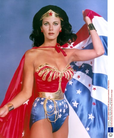 Lynda Carter, star of the TV series Wonder Woman from 1975 to 1979.