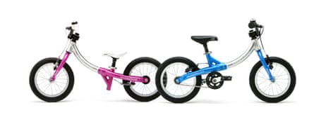 LittleBig bikes in balance and pedal bike mode