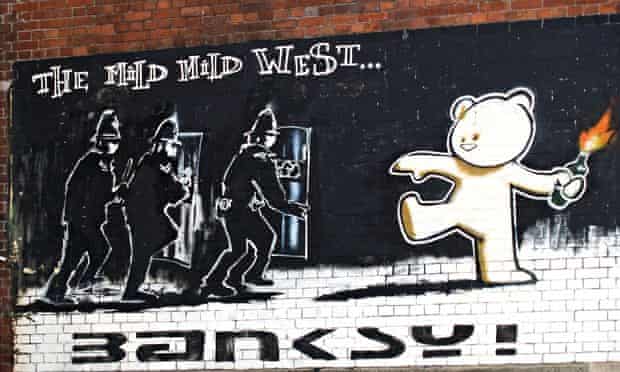 Bristol is known for its subversive politics, which helped spawn the artist Banksy, but police claim