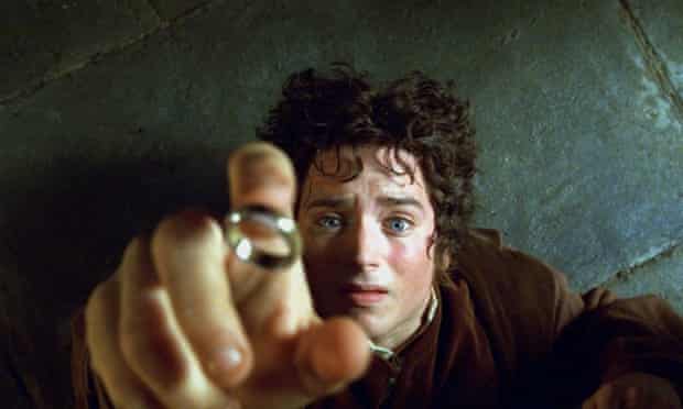 Elijah Wood as Frodo Baggins in The Lord of the Rings: The Fellowship of the Ring.