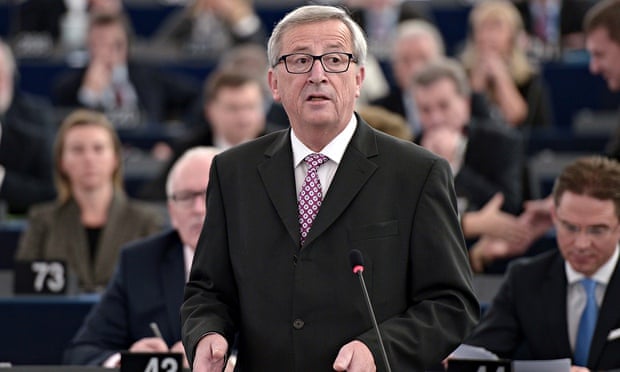 EU commission chief Jean-Claude Juncker