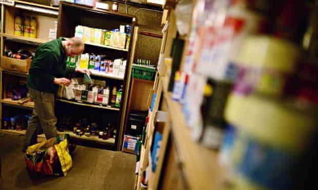 One Conservative minister claimed the increased use of food banks is due to greater publicity about 