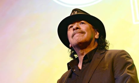 Carlos Santana reveals fans' 'wives got pregnant' to his music