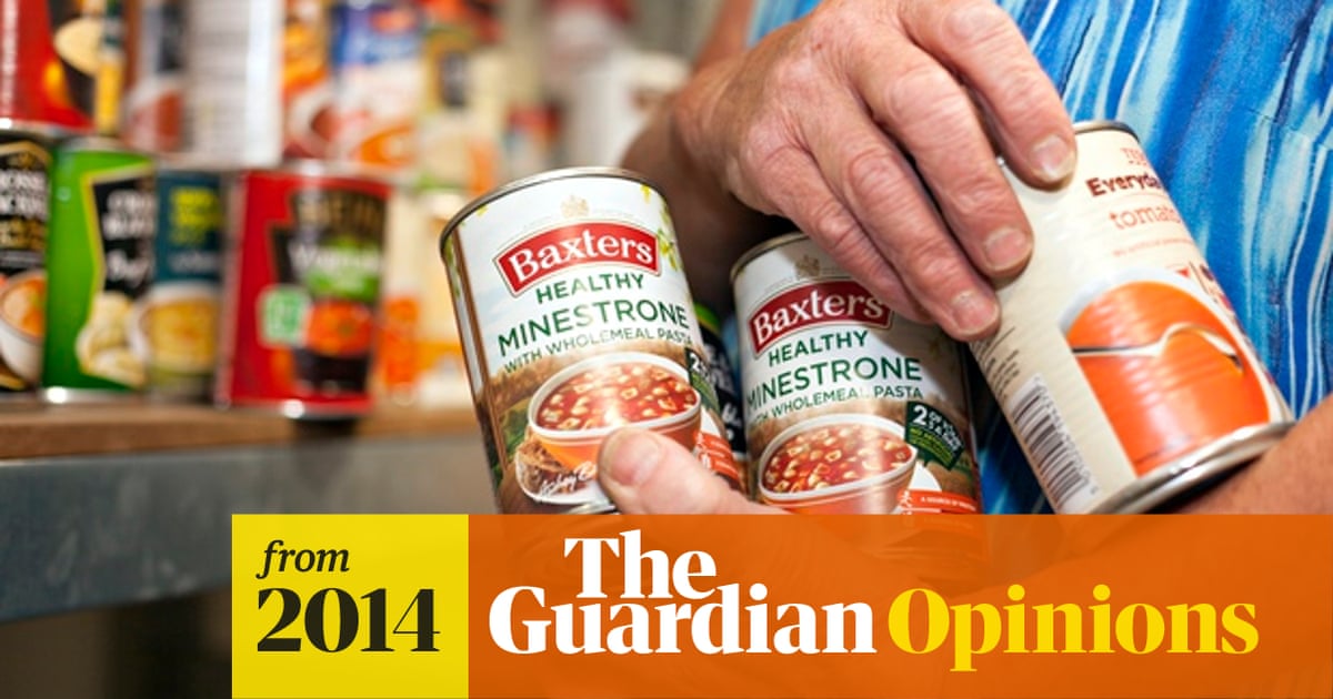 Food Banks Don T Solve Food Poverty The Uk Must Not Institutionalise Them Graham Riches The Guardian