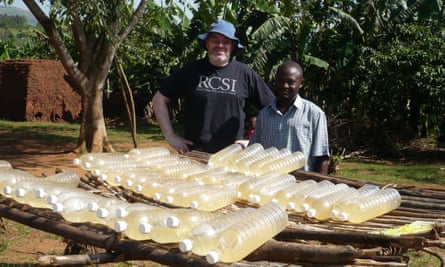 Solar water disinfection (SODIS).