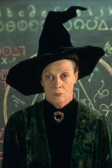 smith as professor mcgonagall in the harry potter films