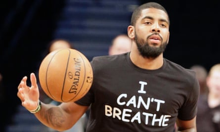 LeBron James wears I Can t Breathe shirt at NBA game in New York Eric Garner The Guardian