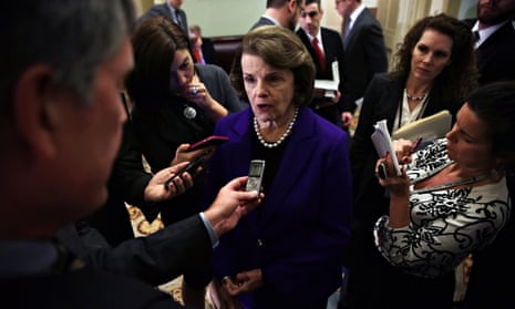 Senator Dianne Feinstein, who said the CIA's interrogation programmes were 'morally and legally misg