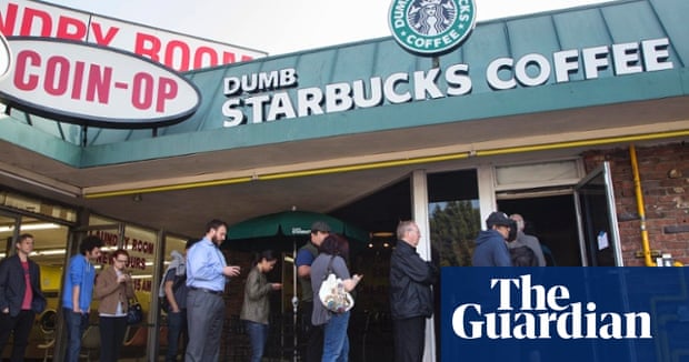 Dumb Starbucks Comedian Nathan Fielder Reveals He Set Up Parody Store Us News The Guardian Dumb Starbucks Comedian Nathan Fielder Reveals He Set Up Parody Store Us News The Guardian