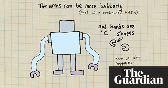 How To Draw Robots Children S Books The Guardian