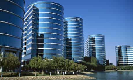Oracle building in Silicon Valley