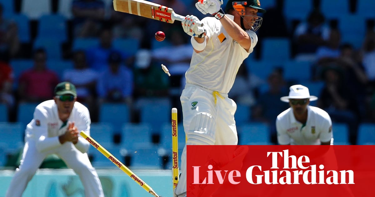 South Africa V Australia Day One As It Happened Sport The Guardian